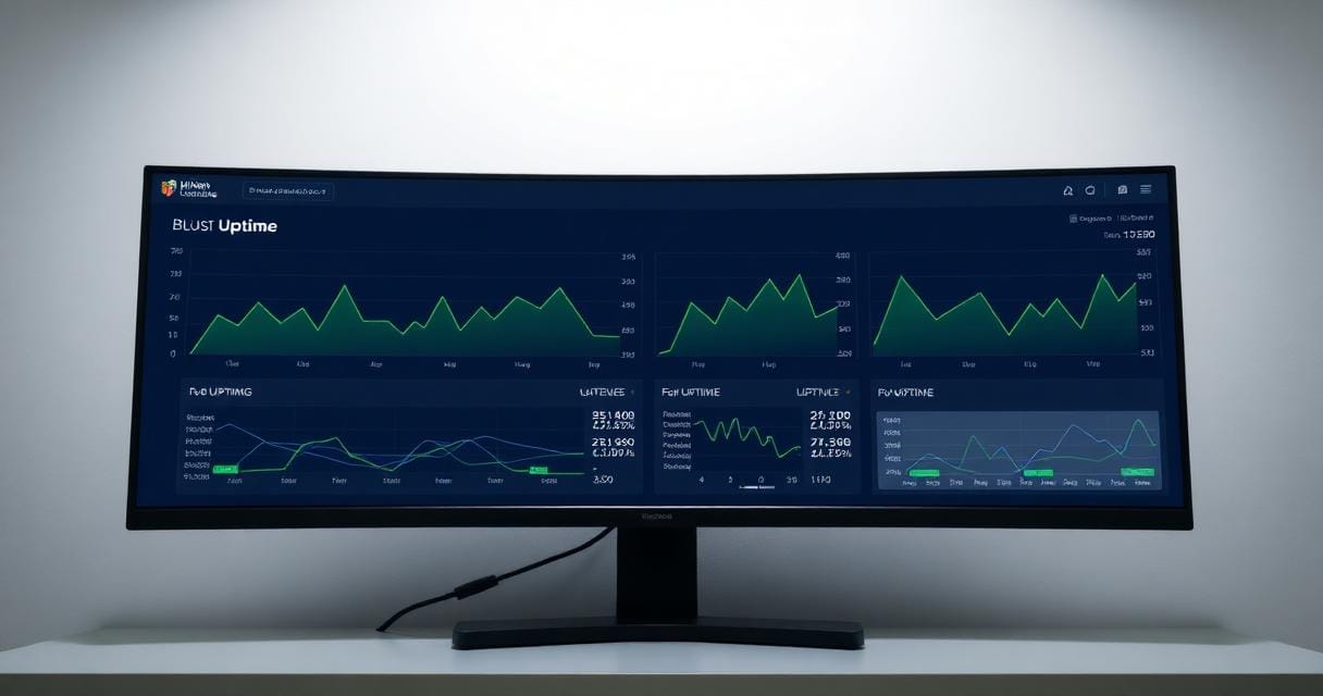 Mentenanta web cu monitorizare uptime si SLA